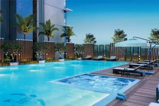 Swimming Pool at Ruparel Vivanza
